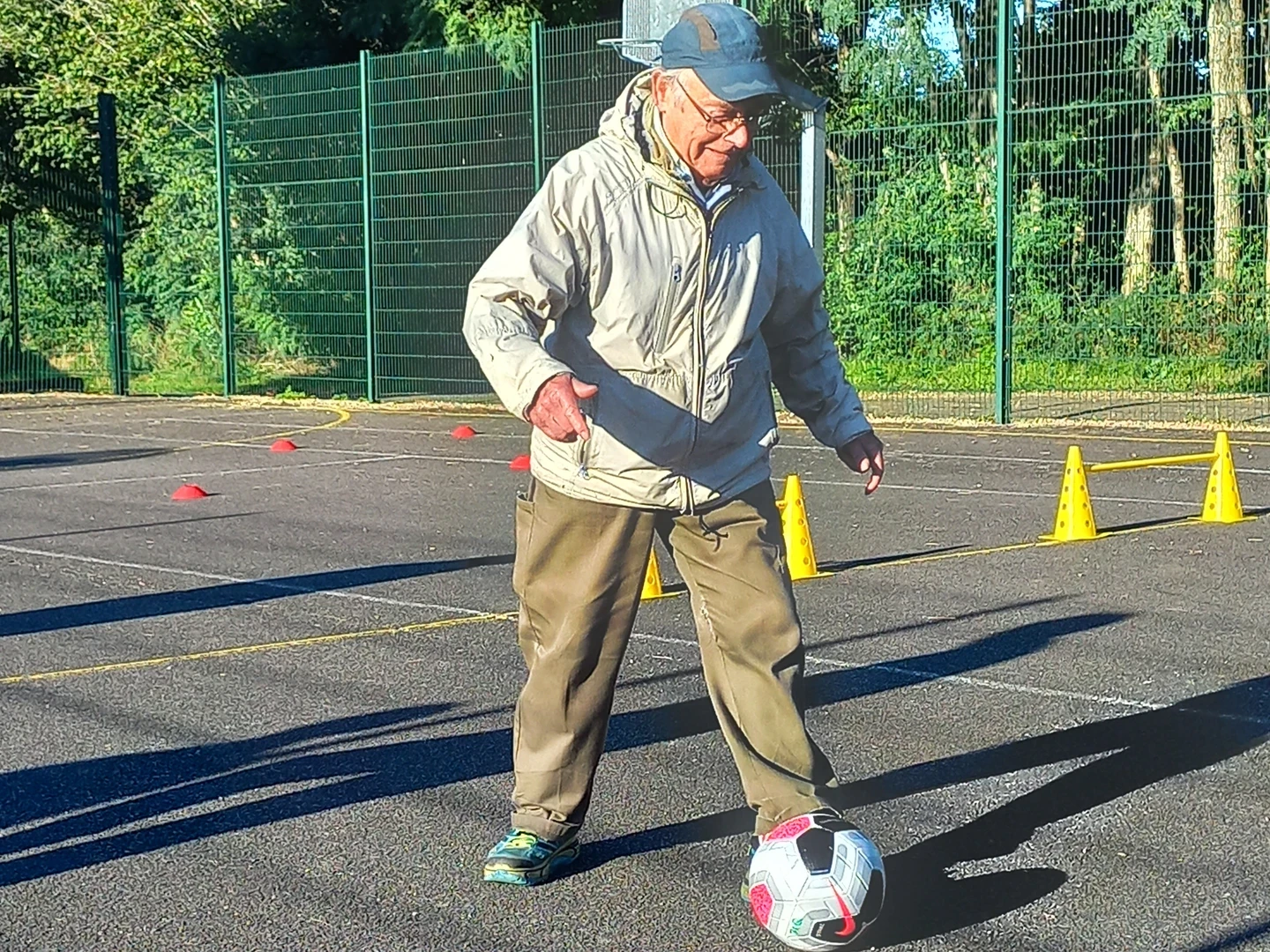 foot en marchant avec nos amis de concarneau