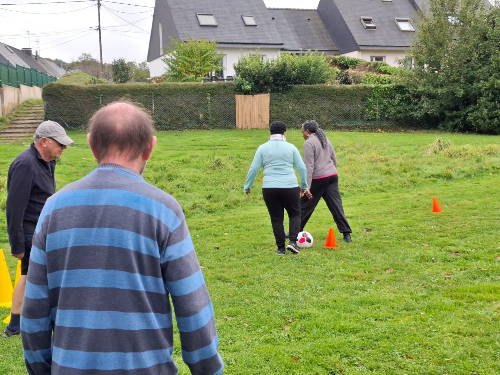 Football en marchant